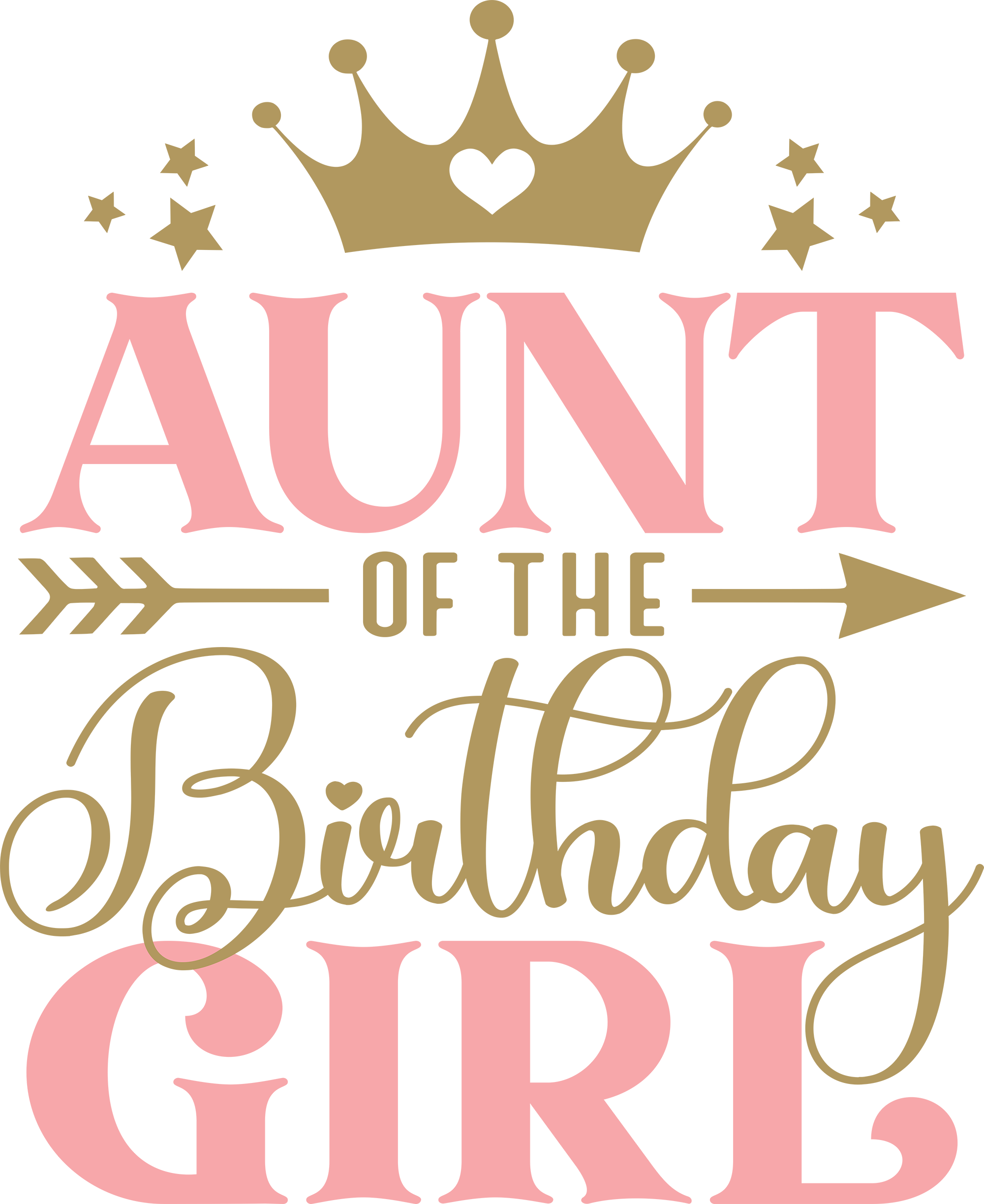 Aunt of the Birthday Girl