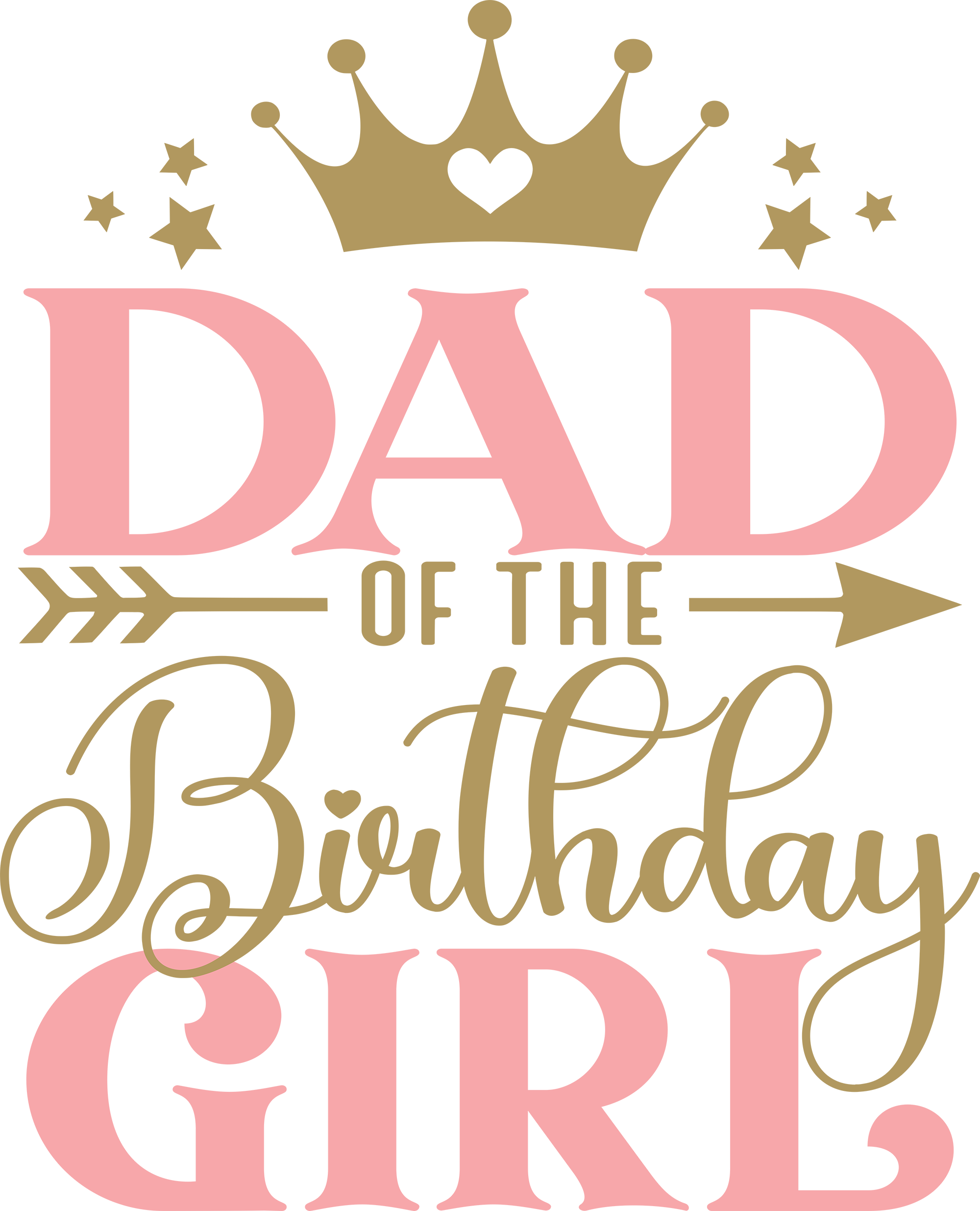 Dad of the Birthday Girl