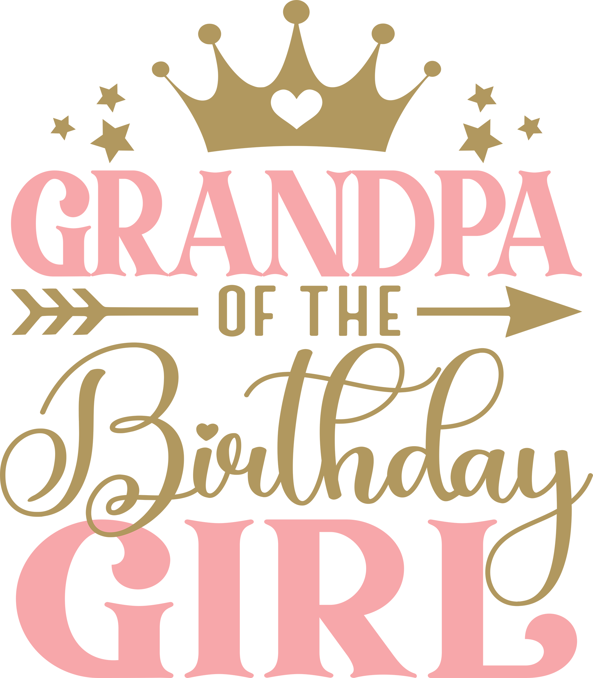 Grandpa of the Birthday Girl