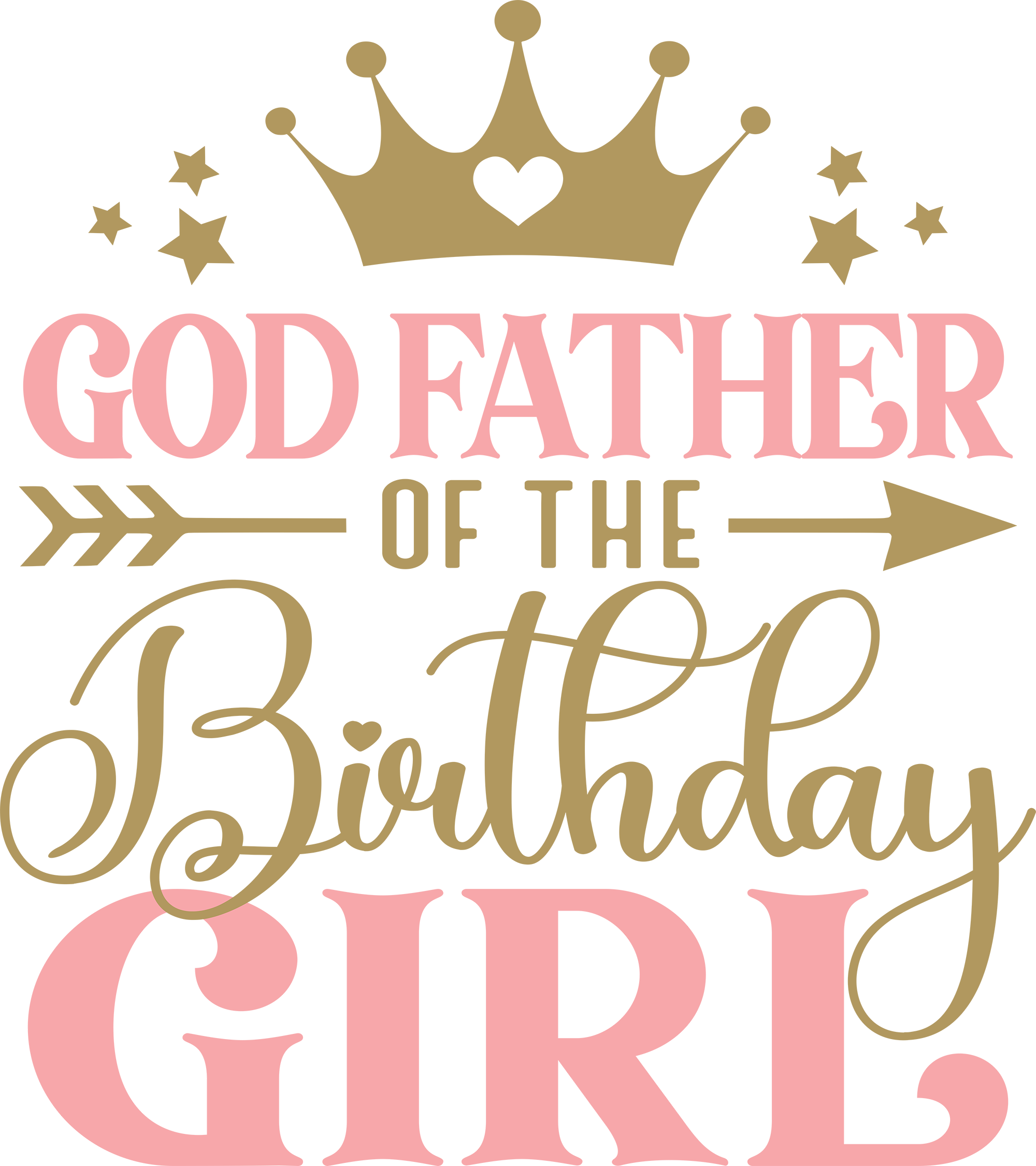 God Father of the Birthday Girl