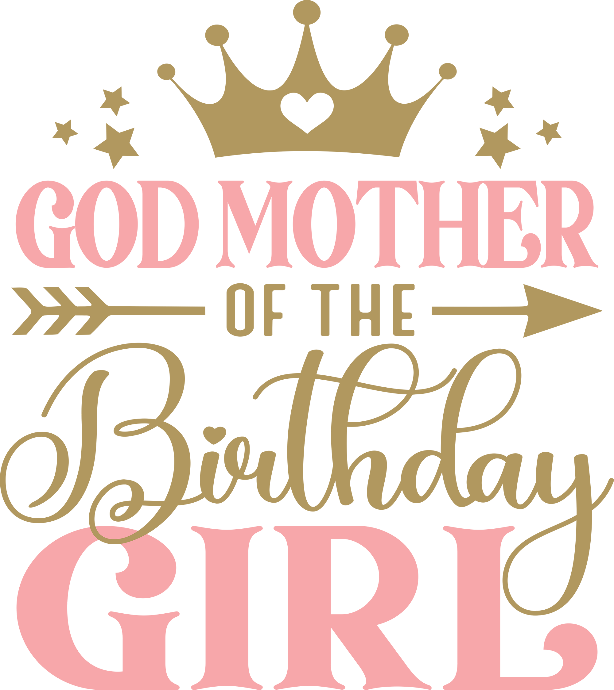 God Mother of the Birthday Girl