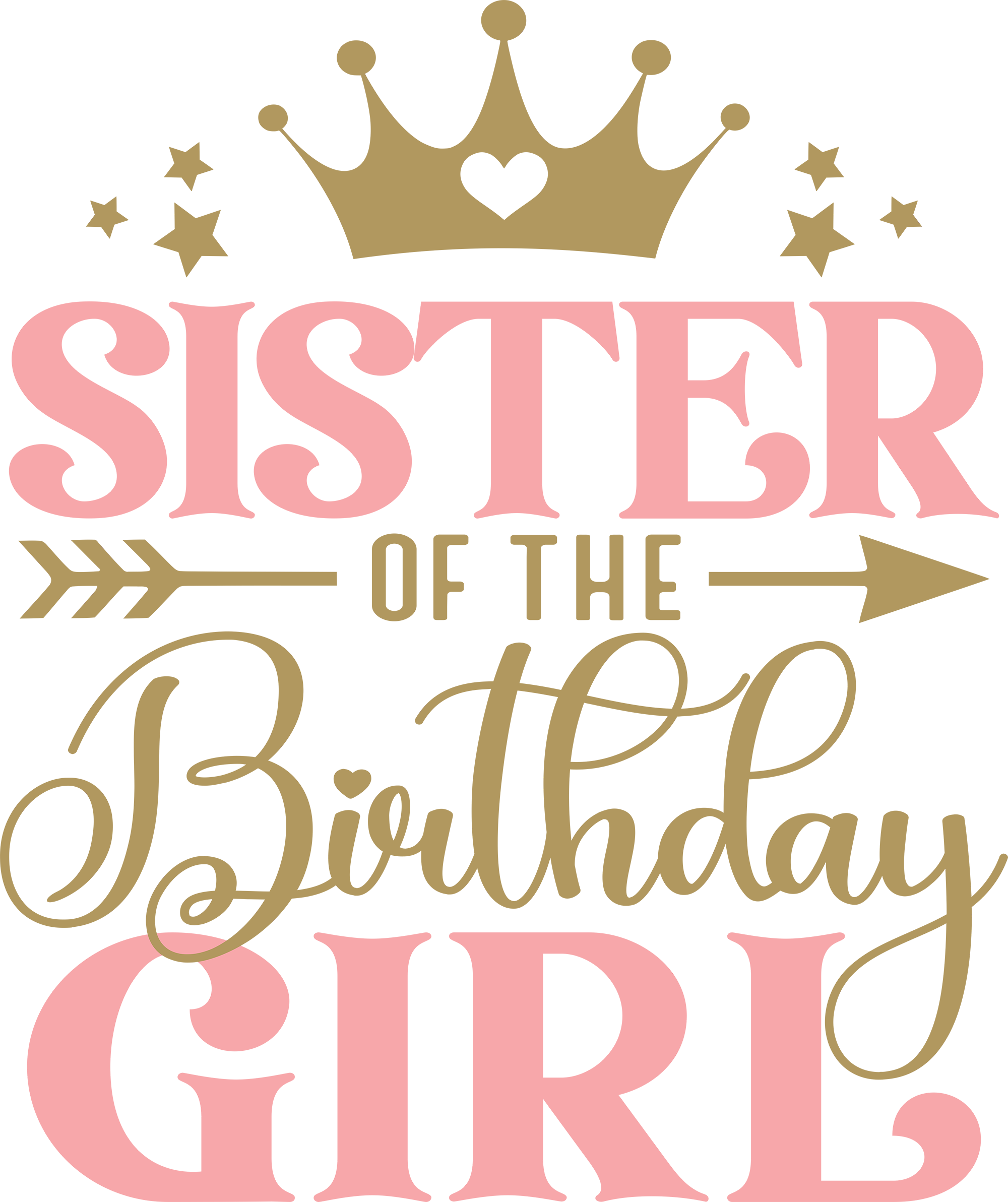 Sister of the Birthday Girl