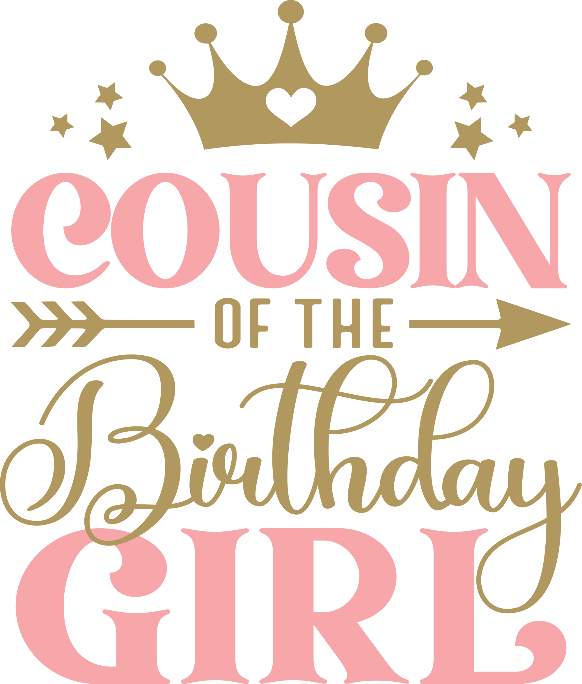 Cousin of the Birthday Girl