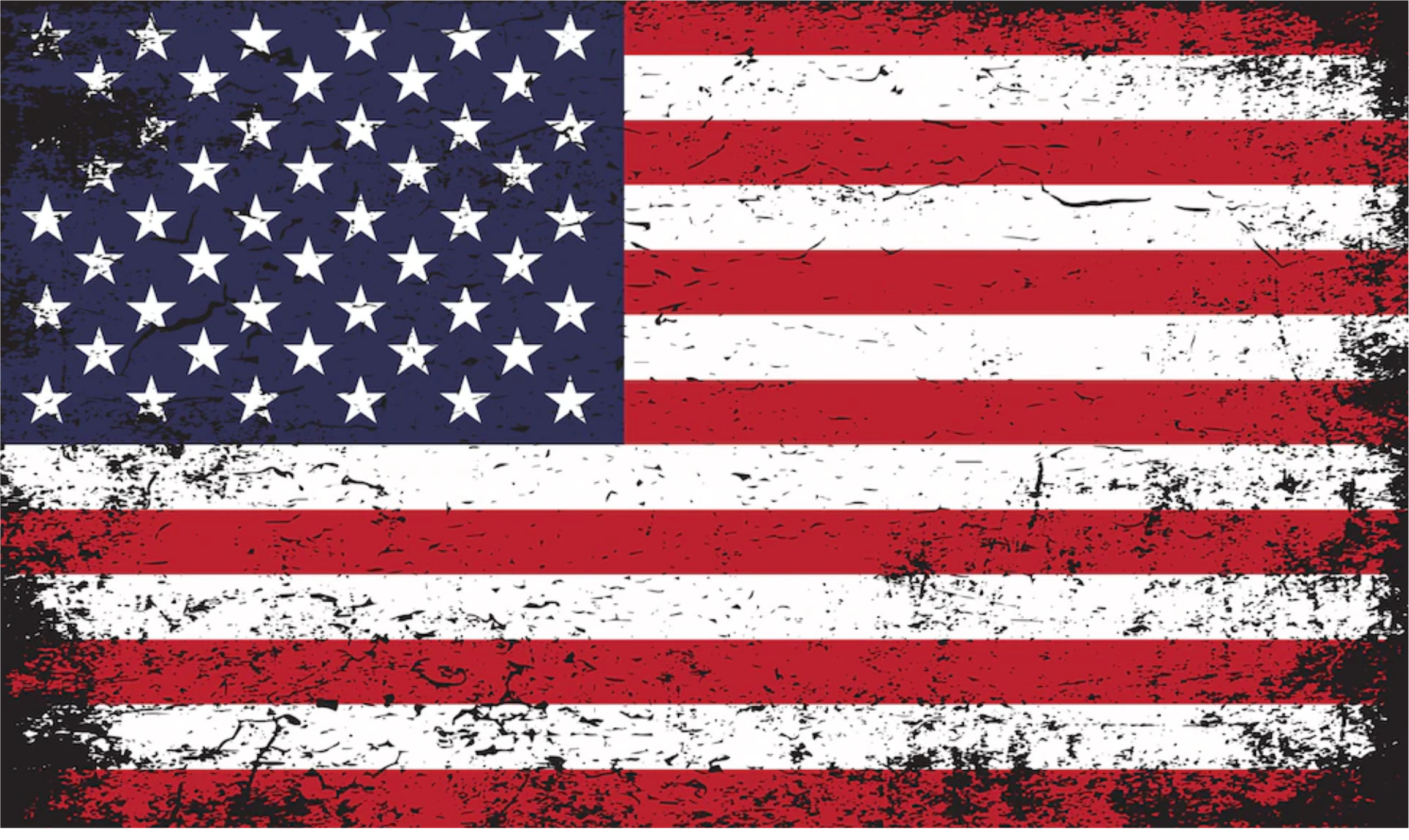 USA Grunge Flag